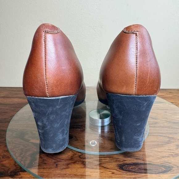 Sofft Shoes Nasia Brown Leather Workwear Comfort Pumps X142 - Picture 14 of 16